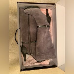Women’s Bandolino Grey Suede Dress Boots size 7